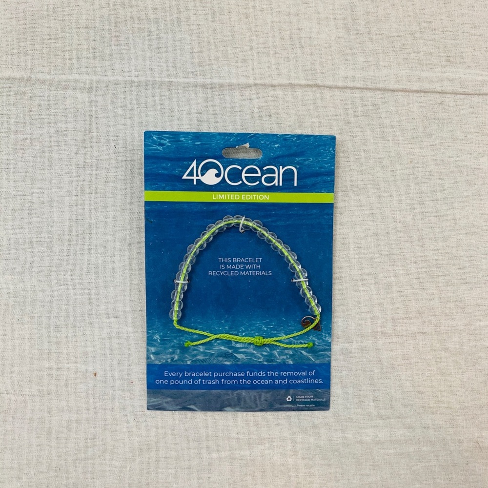 4 Ocean Green Bracelet NEW